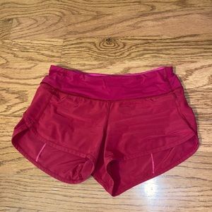 Lululemon Speed Up Shorts